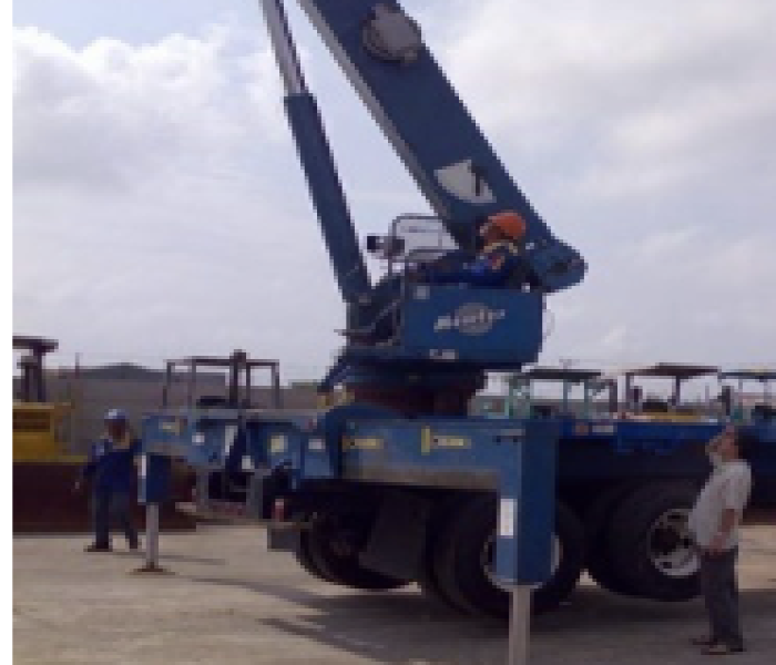 Mounted Truck Crane STERLING LT7501